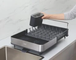 Extend Steel Uitschuifbaar Afdruiprek - Grijs - Joseph Joseph -Schone Winkel 1200x947 3