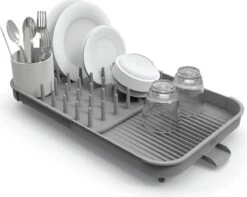 Afdruiprek Uitschuifbaar, Grijs - Joseph Joseph | Duo -Schone Winkel 1200x955 1