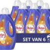 Robijn Color Vloeibaar Wasmiddel - 6 X 20 Wasbeurten - Voordeelverpakking