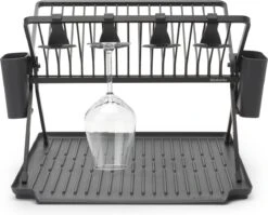 Brabantia SinkSide Afdruiprek - Inklapbaar - Dark Grey 17 Brabantia SinkSide Afdruiprek - Inklapbaar - Dark Grey -Schone Winkel 1200x969 2