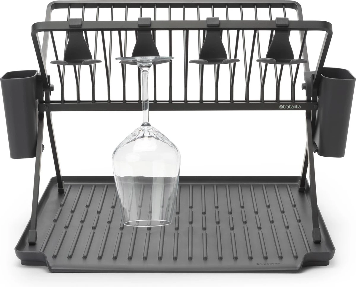 Brabantia SinkSide Afdruiprek - Inklapbaar - Dark Grey 6 Brabantia SinkSide Afdruiprek - Inklapbaar - Dark Grey - Afbeelding 4