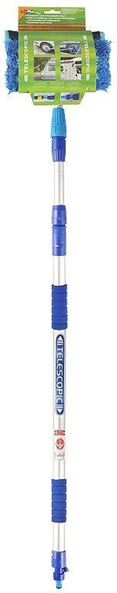 PROPLUS Pro Plus Wasborstel - Heavy Duty - Telescopische Steel - Uitschuifbaar Tot 3 Meter 6 PROPLUS Pro Plus Wasborstel - Heavy Duty - Telescopische Steel - Uitschuifbaar Tot 3 Meter - Afbeelding 4