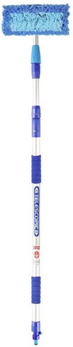 PROPLUS Pro Plus Wasborstel - Heavy Duty - Telescopische Steel - Uitschuifbaar Tot 3 Meter 18 PROPLUS Pro Plus Wasborstel - Heavy Duty - Telescopische Steel - Uitschuifbaar Tot 3 Meter -Schone Winkel 254x1200
