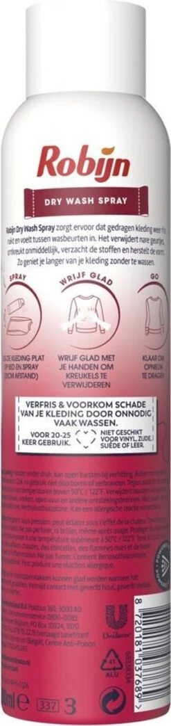 Robijn Pink Sensation Dry Wash Spray 200 Ml -Schone Winkel 284x1200 1