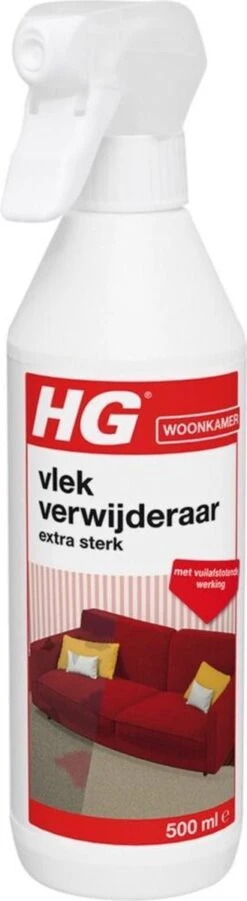 HG Vlekverwijderaar Extra Sterk - 500ml - Veilige Zuurstofformule - Geschikt Voor Alle Soorten Bekleding - Met Vuilafstotende Werking - Biologisch Afbreekbaar -Schone Winkel 329x1200