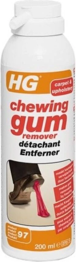 HG Chewing Gum Remover (HG Product 97) - 200ml - Bevriest Kauwgom -Schone Winkel 348x1200