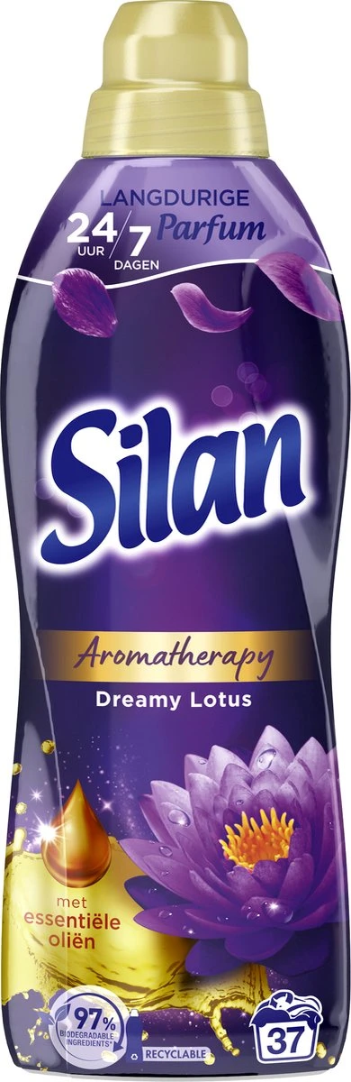 Silan Aroma Therapy Dreamy Lotus Wasverzachter - 6 X 37 Wasbeurten - Voordeelverpakking 5 Silan Aroma Therapy Dreamy Lotus Wasverzachter - 6 X 37 Wasbeurten - Voordeelverpakking - Afbeelding 3