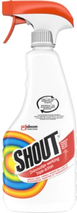 Mr Muscle Shout Vlekkenoplosser Triple Action - Spray - 2 X 500 Ml -Schone Winkel 436x1200 1