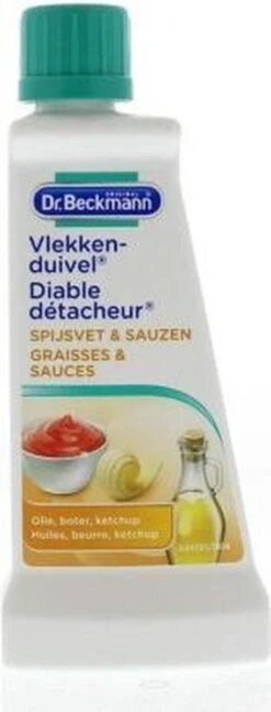Dr. Beckmann Vlekkenduivel Spijsvet & Sauzen 50 Ml -Schone Winkel 458x1200