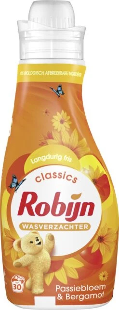 Robijn Classics Passiebloem & Bergamot Wasverzachter - 4 X 30 Wasbeurten - Voordeelverpakking -Schone Winkel 464x1200 16