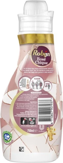 Robijn Collections Rosé Chique Wasverzachter - 4 X 750 Ml - Voordeelverpakking -Schone Winkel 465x1200 1