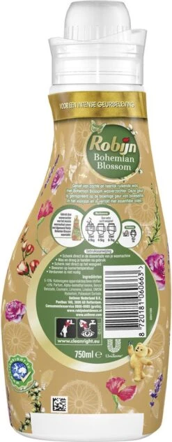 Robijn Collections Bohemian Blossom Wasverzachter - 8 X 30 Wasbeurten - Voordeelverpakking -Schone Winkel 468x1200 2