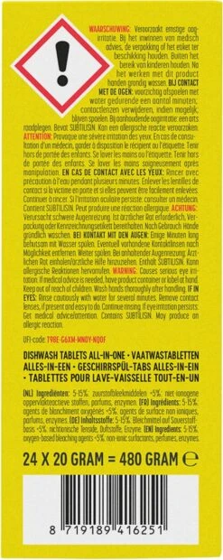 Marcel's Green Soap Vaatwastabletten Grapefruit & Limoen - 25 Stuks -Schone Winkel 478x1200 9