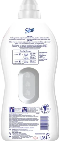 Silan Sensitive Wasverzachter - Baby En Gevoelige Huid - Grootverpakking - 54 Wasbeurten 13 Silan Sensitive Wasverzachter - Baby En Gevoelige Huid - Grootverpakking - 54 Wasbeurten -Schone Winkel 505x1200