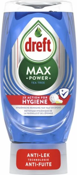 8x Dreft Max Power Afwasmiddel Extra Hygiëne 370 Ml -Schone Winkel 528x1200 2