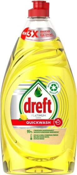 Dreft Platinum - Quickwash - Citroen - Vloeibaar Afwasmiddel - Voordeelverpakking 8 X 780 Ml 15 Dreft Platinum - Quickwash - Citroen - Vloeibaar Afwasmiddel - Voordeelverpakking 8 X 780 Ml -Schone Winkel 529x1200 3