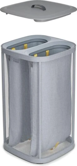 Tota Wasmand, 60 L, 2 Compartimenten, Grijs - Joseph Joseph 35 Tota Wasmand, 60 L, 2 Compartimenten, Grijs - Joseph Joseph -Schone Winkel 558x1200 2