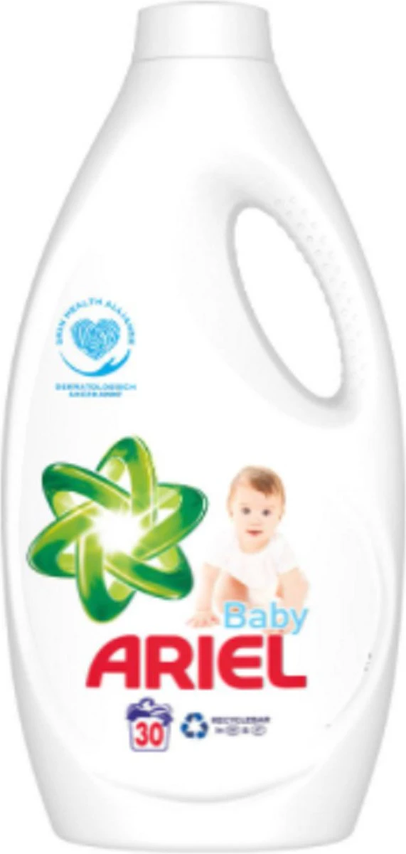 Ariel Baby Vloeibaar Wasmiddel 30 Wasbeurten. Dermatologisch Getest 3 Ariel Baby Vloeibaar Wasmiddel 30 Wasbeurten. Dermatologisch Getest