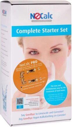 NoCalc CombiCompact PRO Starter Set - Incl. Sensor En Patroon - Waterontharder - Waterontkalker -Schone Winkel 685x1200