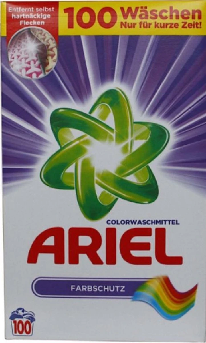 Ariel Waspoeder Kleur 6,5 KG - 100 Wasbeurten 3 Ariel Waspoeder Kleur 6,5 KG - 100 Wasbeurten