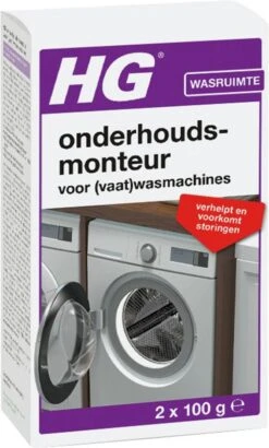 HG Onderhoudsmonteur - 2 X 100 Ml - Verhelpt En Voorkomt Storingen - Voor Een Langere Levensduur Van De Vaatwasser En Wasmachine - Biologisch Afbreekbaar -Schone Winkel 723x1200 1