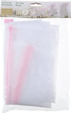 Merkloos Orange85 Waszakken 4 Stuks - 4 Maten - Lingerie - Bh - Schoenen - Schoenen -Schone Winkel 756x1200