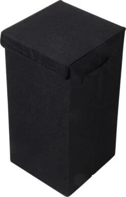 MDF Verstevigde Opvouwbare Wasmand 54 Liter 30x30x60 Cm - Zwart -Schone Winkel 768x1200 1