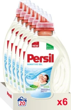 Persil® Persil Sensitive Gel - Vloeibaar Wasmiddel - Baby En Gevoelige Huid - Voordeelverpakking - 6 X 20 Wasbeurten 22 Persil® Persil Sensitive Gel - Vloeibaar Wasmiddel - Baby En Gevoelige Huid - Voordeelverpakking - 6 X 20 Wasbeurten -Schone Winkel 775x1200