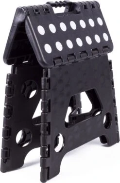 Opvouwbare Kruk - Keukentrap - Zwart -Schone Winkel 791x1200