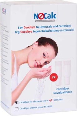 NoCalc Navulpatronen - 2 Stuks - Gebruik I.c.m. Electronic Sensor - Waterontharder - Waterontkalker -Schone Winkel 794x1200