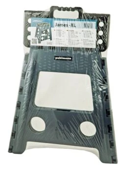 PUHLMANN - Inklapbare Kruk, JAMES, Plastic, Grijs, 40 Cm Hoog, Max 90 Kilo 11 PUHLMANN - Inklapbare Kruk, JAMES, Plastic, Grijs, 40 Cm Hoog, Max 90 Kilo -Schone Winkel 850x1200 1