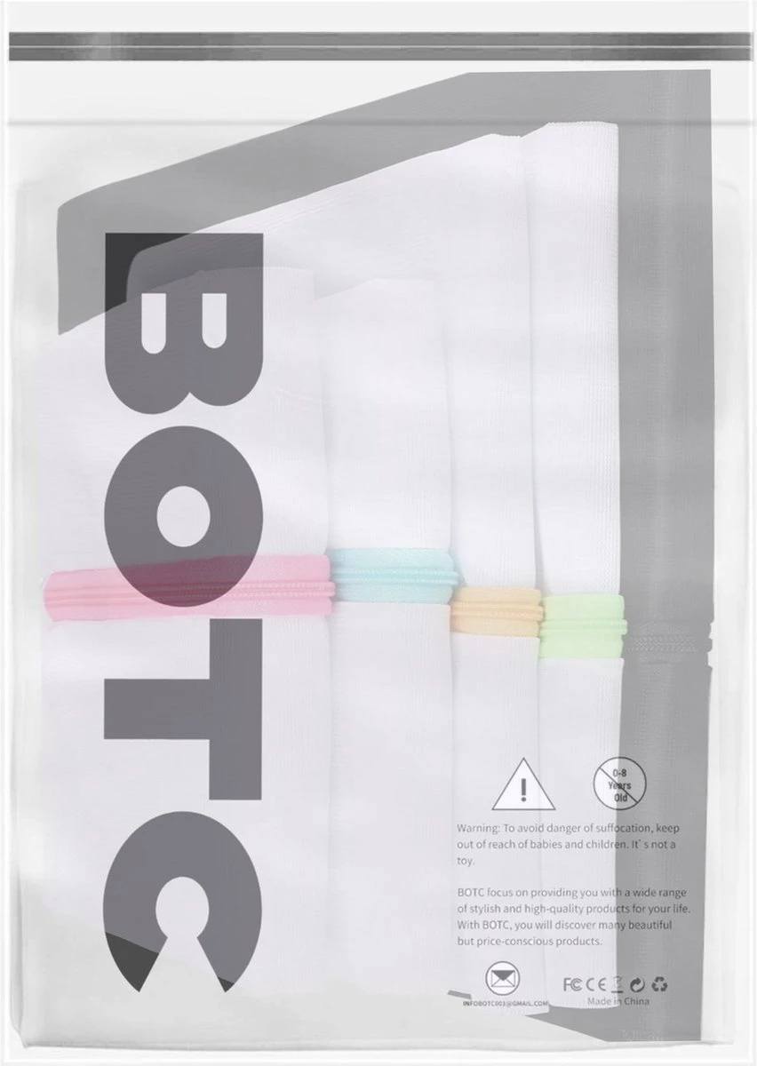 BOTC Waszakken - Wasnetten - Set Van 5 - Bescherm Je Wasgoed En Wasmachine - Transparant 8 BOTC Waszakken - Wasnetten - Set Van 5 - Bescherm Je Wasgoed En Wasmachine - Transparant - Afbeelding 6
