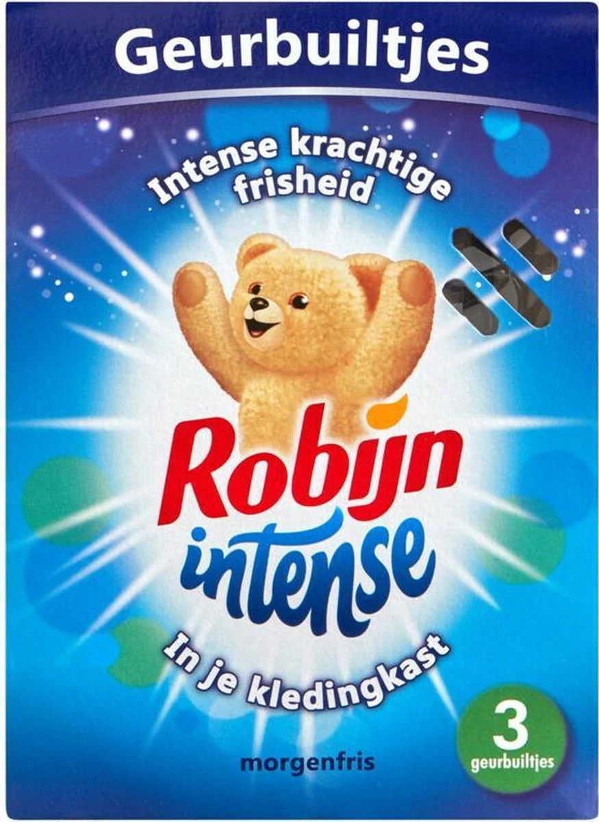 Robijn Geurbuiltje Intense 3 STUKS - Geur- Geurbuiltjes- Geurzakjes Voor In De Kledingkast 3 Robijn Geurbuiltje Intense 3 STUKS - Geur- Geurbuiltjes- Geurzakjes Voor In De Kledingkast