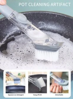 OXO Good Grips Afwasborstel Met Zeepdispenser -Schone Winkel 887x1200