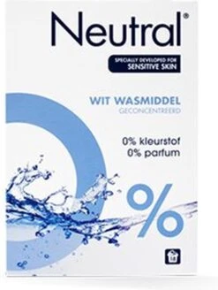 Neutral 0% Wit Parfumvrij Waspoeder - 45 Wasbeurten - Wasmiddel 37 Neutral 0% Wit Parfumvrij Waspoeder - 45 Wasbeurten - Wasmiddel -Schone Winkel 904x1200