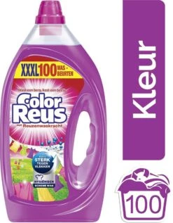 Color Reus Gel Vloeibaar Wasmiddel - Gekleurde Was - Voordeelverpakking - 100 Wasbeurten -Schone Winkel 935x1200