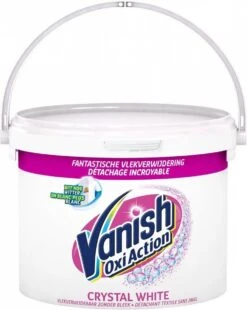 Vanish Oxi Action Crystal White Base Poeder - Voor Witte Was - 2,4 Kg 20 Vanish Oxi Action Crystal White Base Poeder - Voor Witte Was - 2,4 Kg -Schone Winkel 957x1200