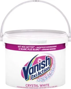 Vanish Oxi Action Crystal White Base Poeder - Voor Witte Was - 2,4 Kg 18 Vanish Oxi Action Crystal White Base Poeder - Voor Witte Was - 2,4 Kg -Schone Winkel 959x1200