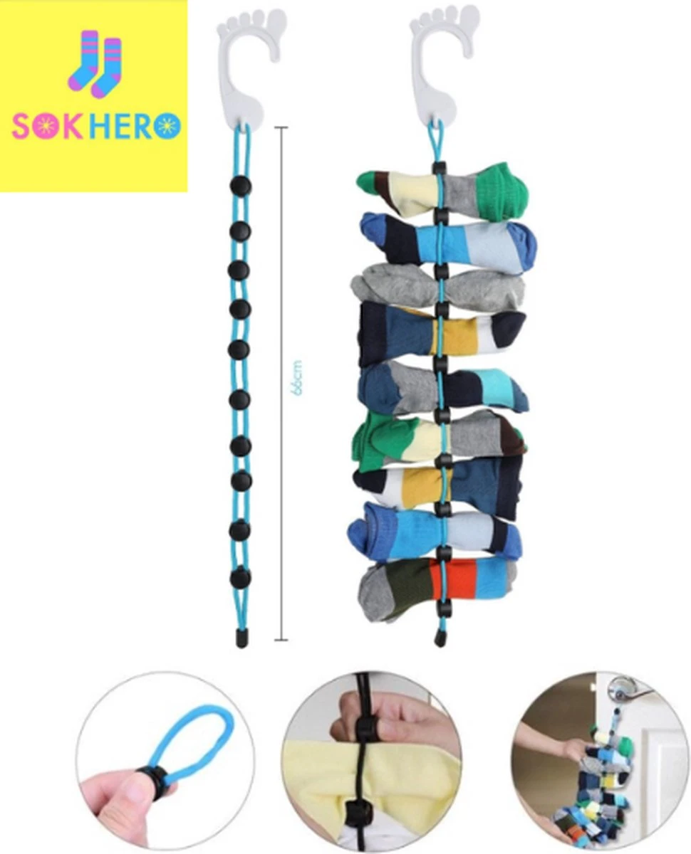 Sokhero - Sokken Cadeau Organizer - Waszak Waslijn Kleding - Wasmand Wasnet Huishouden - Wasmachine Sokken Opbergsysteem - Wasknijpers Wasbol Wasnet - Sokken En Lingerie Houder (voor 10 Sokken) 3 Sokhero - Sokken Cadeau Organizer - Waszak Waslijn Kleding - Wasmand Wasnet Huishouden - Wasmachine Sokken Opbergsysteem - Wasknijpers Wasbol Wasnet - Sokken En Lingerie Houder (voor 10 Sokken)