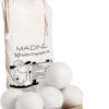 Merino Wollen Drogerballen XL - 10 Stuks - Herbruikbare Wasballen - Natuurlijke Wasverzachter - Wasbollen - Dryer Balls - Duurzame Nieuw-Zeelandse Droogballen -Schone Winkel 971x1200 2