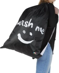 Wonair - Waszak Groot - 60x90cm - Zwart - Met Trekkoord En Draagband -Schone Winkel 974x1200 2