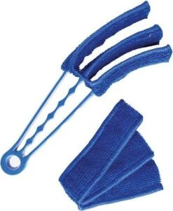 Musthave Gadget Blauw - Professionele, Jaloezie & Lamellen Reiniger - Lamellen Borstel - Stof Verwijderaar - Jaloezie Stoffer - Incl. Extra Microvezeldoekje -Schone Winkel 984x1200 1