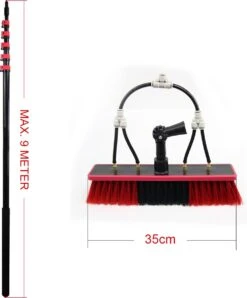 Kibani Telescoop Borstel 9m - Telescoopsteel Ramenwassen - Telescoopsteel Met Borstel - Telescoopsteel - Telescoopsteel Met Waterdoorvoer - Ramenwassen - Raamwisser Met Telescoopsteel - Raamwisser - Telescoopstelen -Schone Winkel 996x1200 3